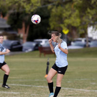 2-9-18. NCMFC Women defeated Whitehorse United 3 - 2 at Caulfield Park. Photo: Peter Haskin 2-9-18. NCMFC Women defeated Whitehorse United 3 - 2 at Caulfield Park. Photo: Peter Haskin