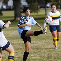 3-9-18. NCMFC Women defeated Whitehorse United 3 - 2 at Caulfield Park. Photo: Peter Haskin 3-9-18. NCMFC Women defeated Whitehorse United 3 - 2 at Caulfield Park. Photo: Peter Haskin