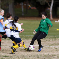 3-9-18. NCMFC Women defeated Whitehorse United 3 - 2 at Caulfield Park. Photo: Peter Haskin 3-9-18. NCMFC Women defeated Whitehorse United 3 - 2 at Caulfield Park. Photo: Peter Haskin