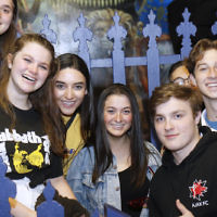 26-9-18. Chabad Youth’s annual Succot celebration at Melbourne’s Luna Park. Photo: Peter Haskin