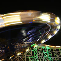 26-9-18. Chabad Youth’s annual Succot celebration at Melbourne’s Luna Park. Photo: Peter Haskin