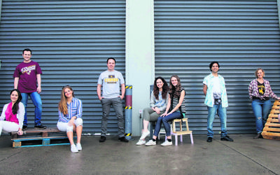 The talented cast of nine have been rehearsing for The Laramie Project and The Laramie Project: 10 Years Later since August.