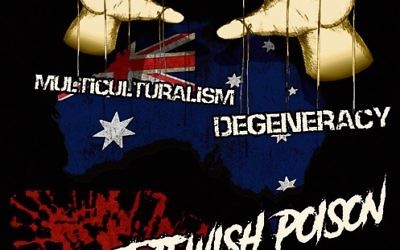 An Antipodean Resistance poster.