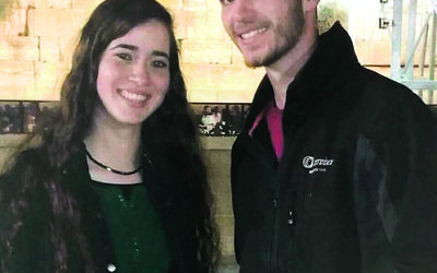 Shira Ish-Ran and her husband Amichai.