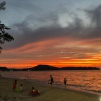 Cynthia Pollak entered this sunset photo taken in Phuket.