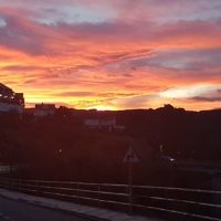 Malcolm Flitman entered this sunrise photo taken in Spain.