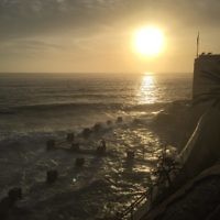 Monica Norris entered this sunrise photo taken at Coogee Beach, Sydney.
