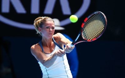 Camila Giorgi. Photo: Peter Haskin