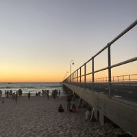 Rachel Shnider entered this photo of sunset over Glenelg Jetty, South Australia