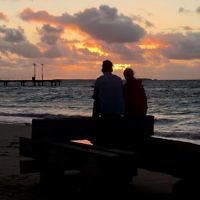 Sue Werman entered this sunset photo taken at Jurien Bay, Western Australia.