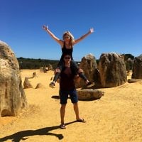 Sue Werman entered this photo of Dan and Laura at The Pinnacles.