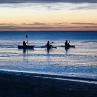 Yael Rothschild entered this sunset photo taken at the beach at Frankston, Victoria.
