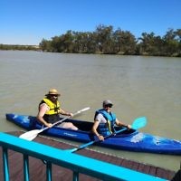 Rochelle Steinberg entered this holiday photo taken on the Murray River in South Australia.