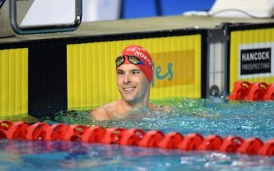 North Sydney Paralympian Matthew Levy. Photo: Swimming Australia