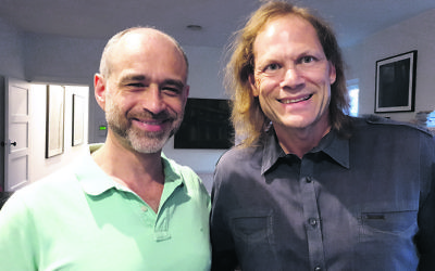 Michael Barnett (left) and Shaun Miller.