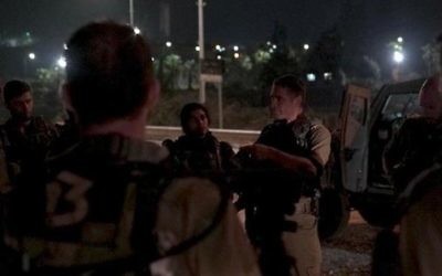The terrorist, identified as Omar Abu Lila, stole a vehicle and drove to the nearby Gitai Avishar junction on Sunday, where he started shooting. Photo: IDF Spokesperson's Unit