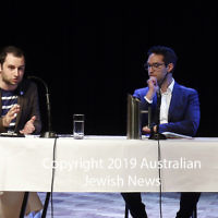 7-4-19. Macnamara electorate debate at Glen Eira Town Hall.  Photo: Peter Haskin
