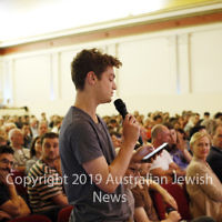 7-4-19. Macnamara electorate debate at Glen Eira Town Hall.  Photo: Peter Haskin