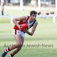 13-4-19. Premier C, round 2. AJAX 14.9-93 def Old Ivanhoe Grammarians 8.13-61 at Chelsworth Park. Photo: Petert Haskin