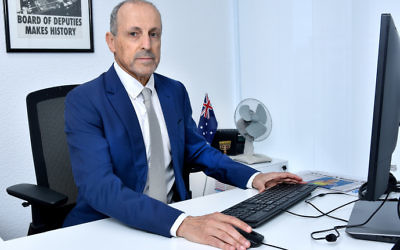 NSW Jewish Board of Deputies chief executive Vic Alhadeff. Photo: Noel Kessel
