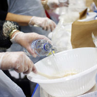 2-5-19. Gen 2 Gen "Braiding us Together" Challah Bake at Caulfield Shule. Photo: Peter Haskin