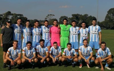 The North Caulfield Maccabi FC men's side.