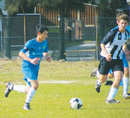 Football action at the Maccabiah Games