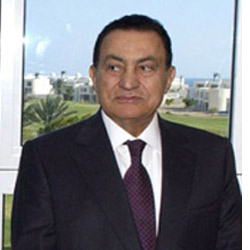 Egyptian President Hosni Mubarak. Photo: AJN file