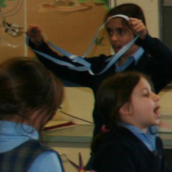 Having fun learning maths ‚Ä¶ students at Leibler Yavneh College in Melbourne last week.  