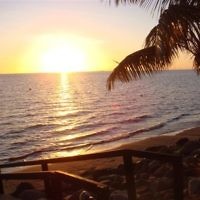 Sunset in Fiji in June 2009. Photo entered by Anita Amler.