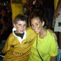Greg Levine and Kira Medalie at the rugby finals of the Maccabiah Games in Israel in July 2009. Photo entered by Debbie Levine. Greg Levine and Kira Medalie at the rugby finals of the Maccabiah Games in Israel in July 2009. Photo entered by Debbie Levine.