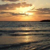 Sunset over the Mediterranean in Israel in August 2009. Photo entered by Emmy Elbaum. Sunset over the Mediterranean in Israel in August 2009. Photo entered by Emmy Elbaum.