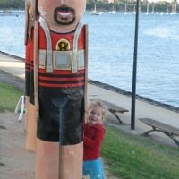 Sammy Katz on the foreshore in Geelong in January 2010. Photo entered by Karen Katz of Caulfield East, Victoria.