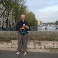 Merv Barnett in Paris in October 2009. Photo entered by Naomi Barnett of Carnegie, Victoria.