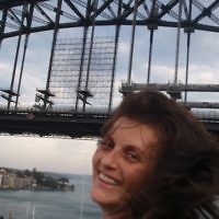Michelle Sobel on the Dawn Princess as it sails out of Sydney Harbour in November 2009. Photo entered by Michelle Sobel.