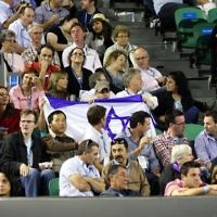 The crowd cheers on Shahar Peer at the Australian Open on January 23 at Melbourne Park. Photo: Peter Haskin The crowd cheers on Shahar Peer at the Australian Open on January 23 at Melbourne Park. Photo: Peter Haskin