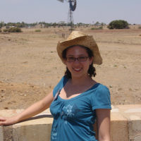 Roz Bellamy of Armadale, Victoria, pictured in Longreach, Outback Queensland, in November 2009. Roz Bellamy of Armadale, Victoria, pictured in Longreach, Outback Queensland, in November 2009.