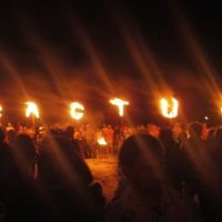 Full moon party on Koh Phangan, Thailand.