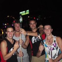 Students from Melbourne on holiday in Thailand in December 2009 and January 2010.