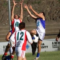 Harmony Cup football tounament at Whitten Oval. Israel v Lebanon. Photo: Peter Haskin Harmony Cup football tounament at Whitten Oval. Israel v Lebanon. Photo: Peter Haskin