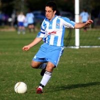 North Caulfield Maccabi soccer v Penninsula Strikers. Caulfield Park. Photo: Peter Haskin North Caulfield Maccabi soccer v Penninsula Strikers. Caulfield Park. Photo: Peter Haskin