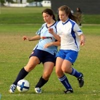 Maccabi U16 Girls soccer. photo: peter haskin Maccabi U16 Girls soccer. photo: peter haskin