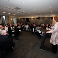 21-5-10. AIJAC lunch at Arnold Block Leibler with Deputy Prime Minister Julia Gillard. Photo: Peter Haskin