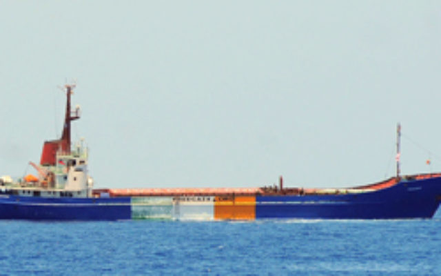 The Rachel Corrie, one of the ships being used to illegally circumvent the blockade. Photo: Isranet