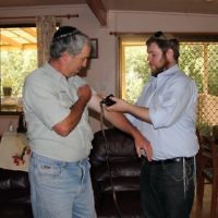 Chabad of RARA deliver goods to the flood victims of Toowoomba. Photo: Dalia Sable