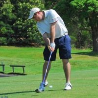 American golfer Michael Glauberman. Photo: Henry Benjamin.