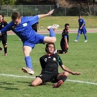 Steve Filler in action for Australia. Photo: Henry Benjamin