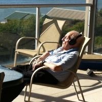 Yael Rothschild of Caulfield, Victoria entered this photo of Bernard Rothschild relaxing at Frankston beach in December 2010.