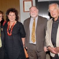 Holocaust Centre. Sandra Gross, Pauline Rockman, Warren Fineberg and Yoram Gross