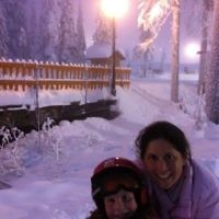 Andrew Klein entered this photo of his wife Dani and daughter Lucy at the Big White Ski Resort, British Columbia, Canada in January 2011.